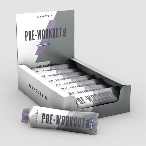 Pre-Workout Gel - 12 x 50g - Berry Blast