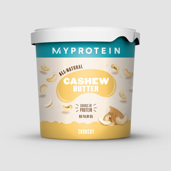 Naturbelassene Cashew Butter - Original - Grob