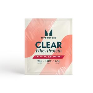 Myprotein Clear Whey Isolate (Sample) - 1Portionen - Preiselbeere und Himbeere