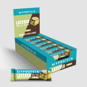 Layered Protein Bar - 12 x 60g - Matcha