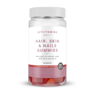 Vegane Hair, Skin & Nails Gummibärchen - 60Gummibärchen - Erdbeere