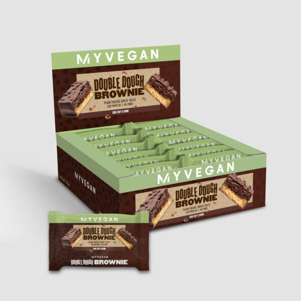 Vegan Double Dough Brownie - Schokoladen Chip
