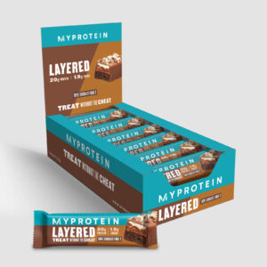 Layered Protein Bar - 12 x 60g - Triple Chocolate Fudge