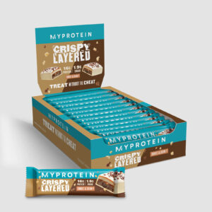 Crispy Layered Proteinriegel - 12 x 58g - Cookies & Cream