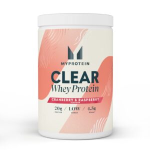 Clear Whey Isolat - 20Portionen - Preiselbeere und Himbeere