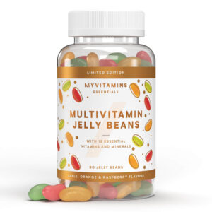 Multivitamin Jelly Beans - 30Portionen - Apfel, Orange & Himbeere