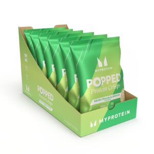 Gepuffte Protein Crisps - Sour Creme & Zwiebel