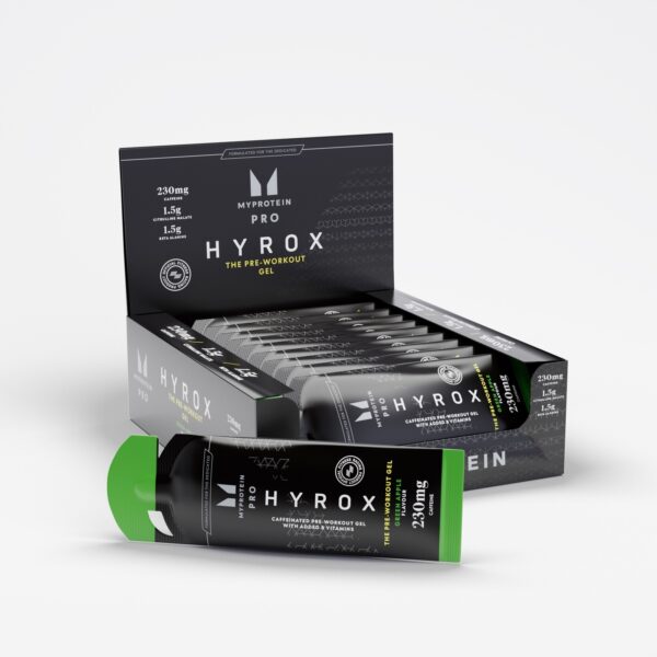 THE Pre-Workout Gel – HYROX Edition - 12 x 50g - Green Apple