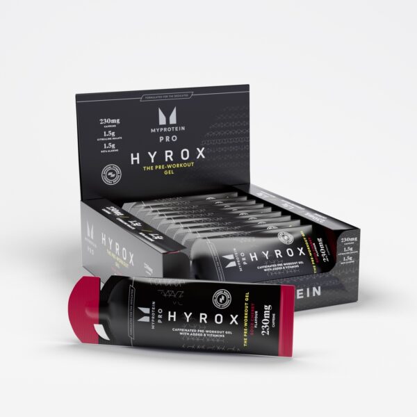 THE Pre-Workout Gel – HYROX Edition - 12 x 50g - Sour Cherry