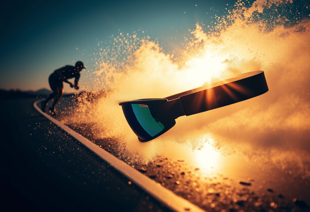 Das Brillenband Sport hält die Sportbrille sicher