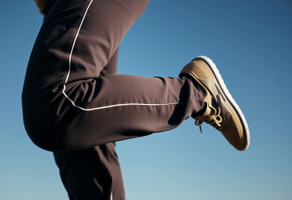 moderne Sport Jogginghose beim Laufen