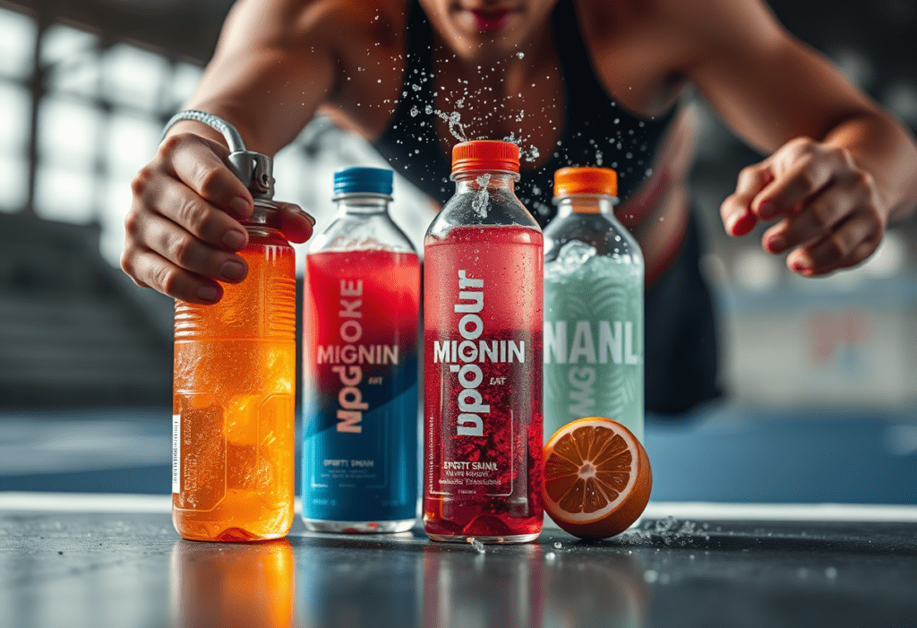 Magnesiumpulver Sport in Sportdrinks