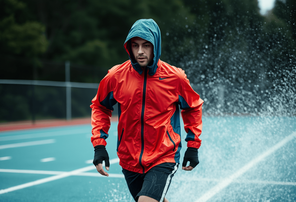 Trocken und warm mit der Sport Regenjacke