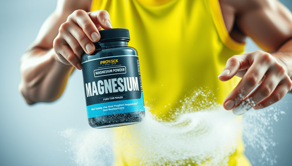 Magnesiumpulver im Sport für Muskelaufbau und Regeneration